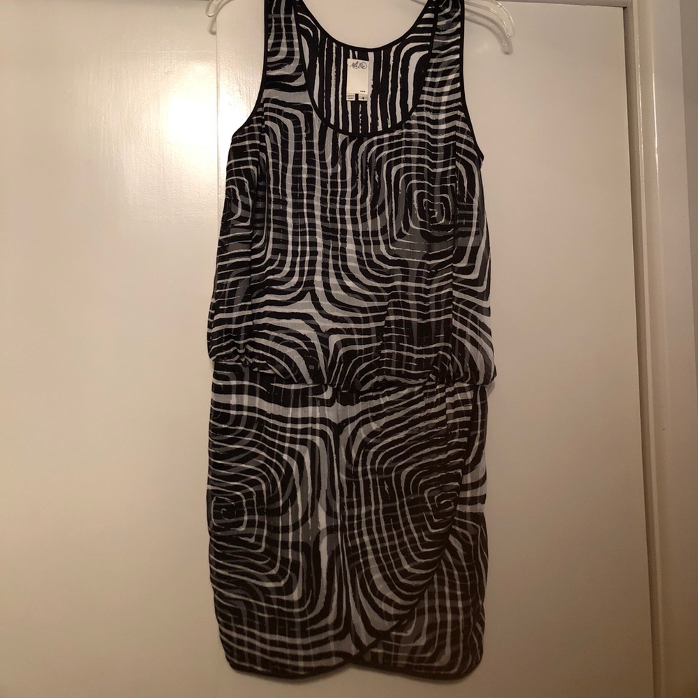 Ali Ro Mini dress with drop waist